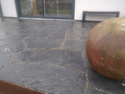 Polygonalplattenbelag